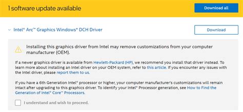 Intel® Driver & Support Assistant (Intel® DSA) .